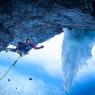 Dejan Koren, three new routes at Forcella Lavina